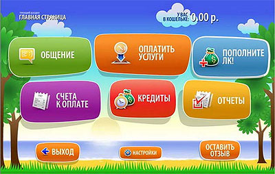 Главное окно Личного кабинета в QIWI